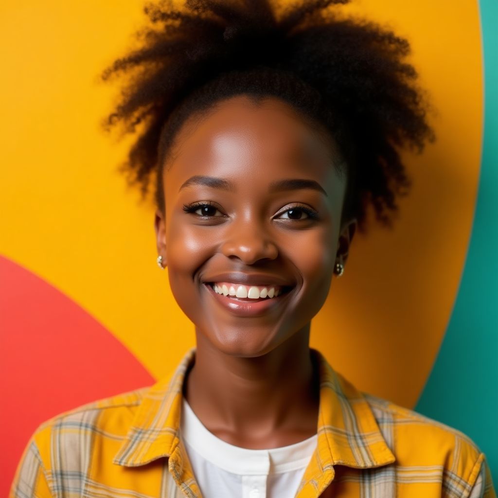 Foto de Amara, estudiante de Nigeria